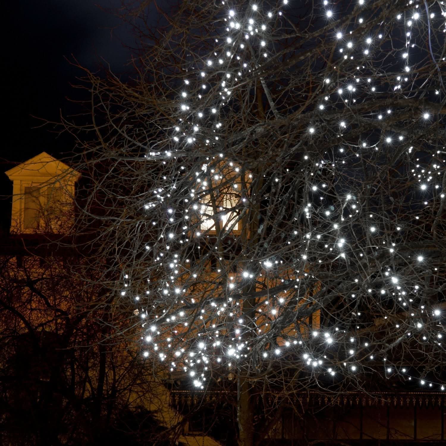200 Luzes de Natal LED Brancas
