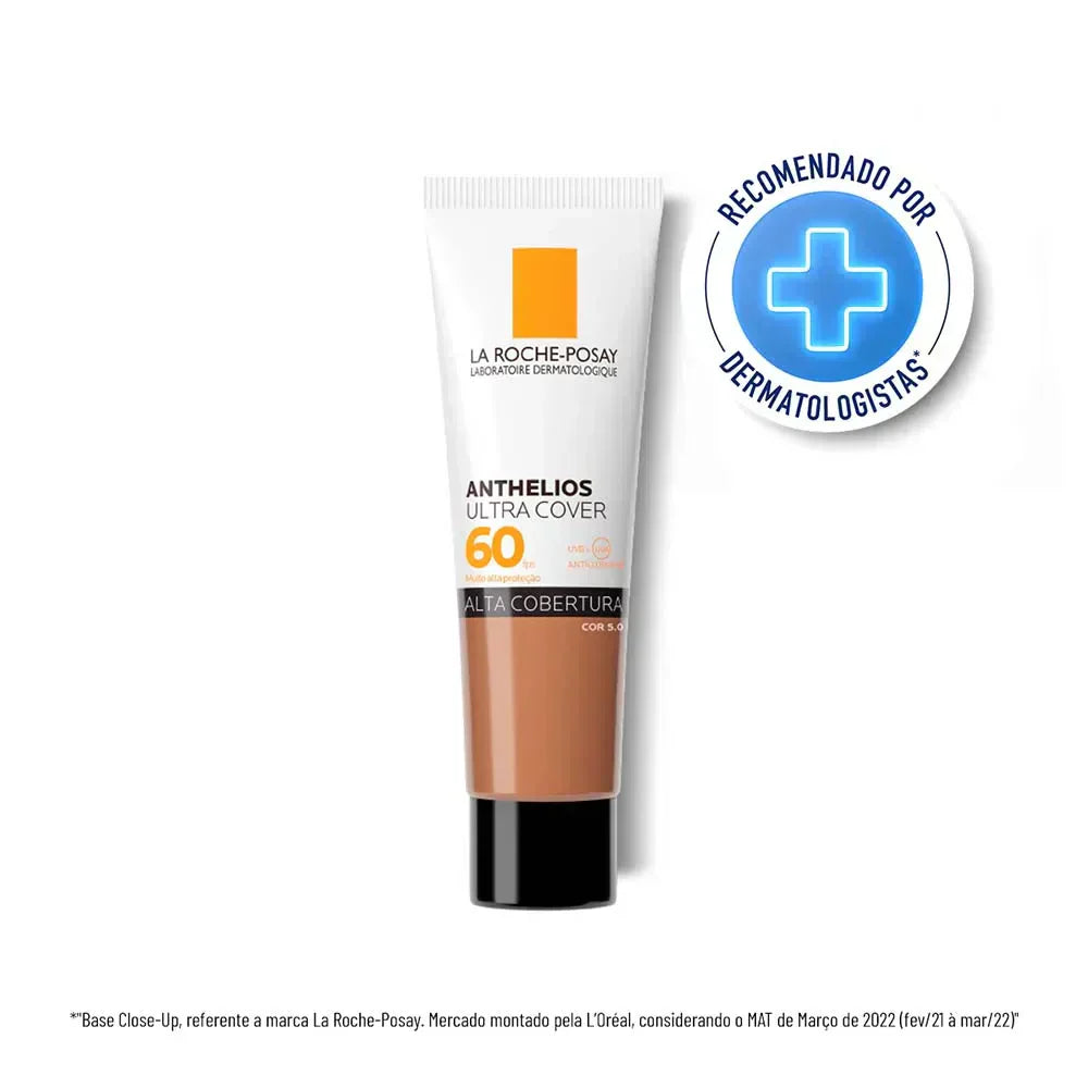 Protetor Solar Facial com Cor La Roche-Posay Anthelios Ultra Cover FPS60